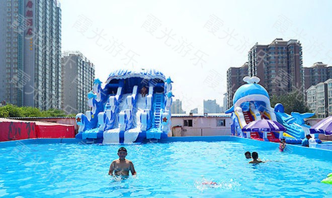 铜川大型充气游泳池